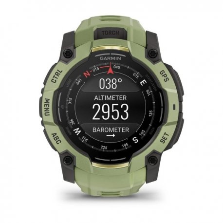 Смарт-часы Garmin Instinct 3 Amoled 45mm Citrine (010-02936-02)