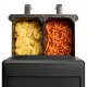 Мультипечь Cuisinart AIR-TWIN Black (AFD10OBLE)