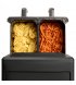 Мультипечь Cuisinart AIR-TWIN Black (AFD10OBLE)