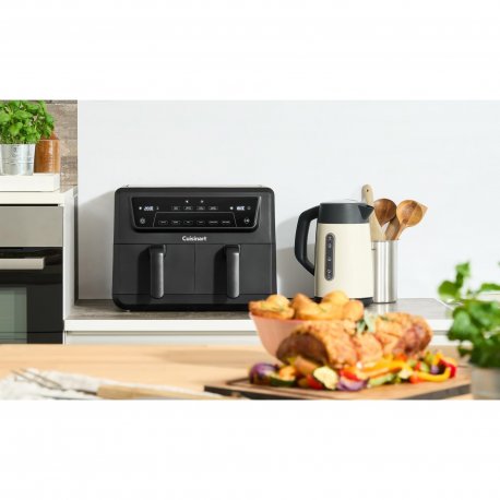Мультипечь Cuisinart AIR-TWIN Black (AFD10OBLE)