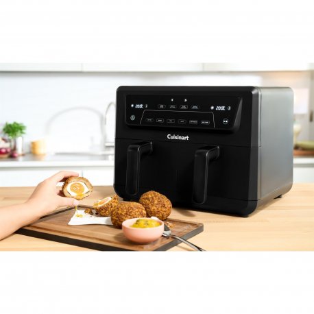 Мультипечь Cuisinart AIR-TWIN Black (AFD10OBLE)