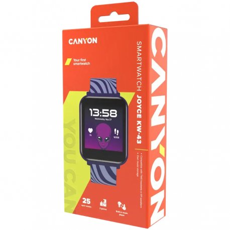 Смарт-часы Canyon Joyce Blue (CNE-KW43BL)
