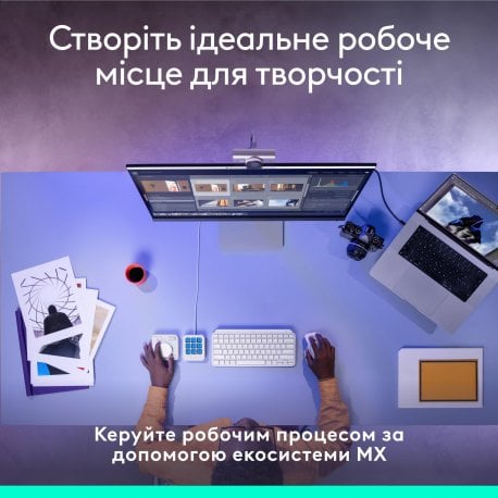 Консоль Logitech MX Creative Console Pale Grey (920-012932)