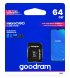 Карта пам’яті MicroSDXC 64GB UHS-I Class 10 Goodram + SD-adapter (M1AA-0640R12)