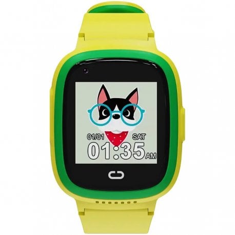 Смарт-часы Canyon Sunny Yellow/Green (CNE-KW48YG)