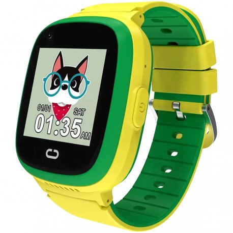 Смарт-часы Canyon Sunny Yellow/Green (CNE-KW48YG)