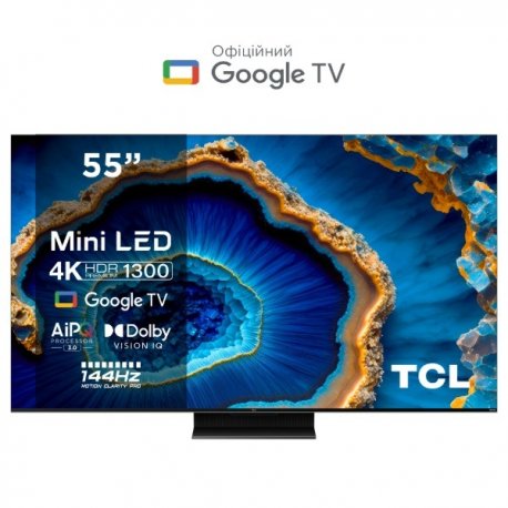 Телевизор 55" 4K QLED (55C805)