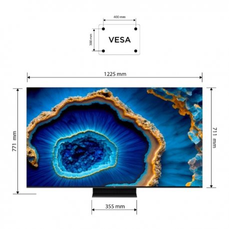 Телевизор 55" 4K QLED (55C805)