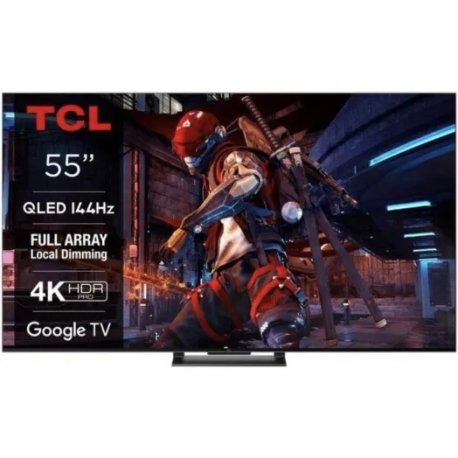Телевізор TCL 55" 4K QLED Smart (55C745)