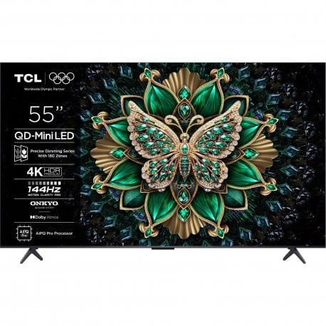 Телевізор TCL 55" QLED Ultra HD 4K (55C6K)