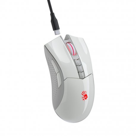 Миша ігрова Bloody R90 Plus Greyish White