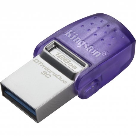 Флеш накопитель Kingston DataTraveler microDuo 3C (DTDUO3CG3/128GB)