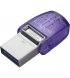 Флеш накопитель Kingston DataTraveler microDuo 3C (DTDUO3CG3/128GB)