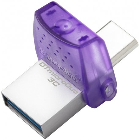 Флеш накопитель Kingston DataTraveler microDuo 3C (DTDUO3CG3/128GB)