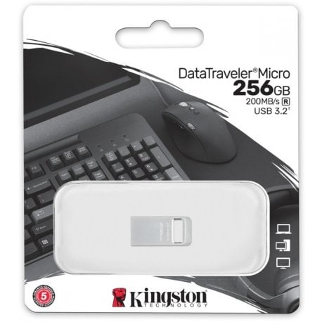 Флеш накопитель Kingston DataTraveler Micro (DTMC3G2/256GB)