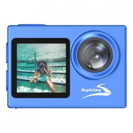 Екшн-камера Aspiring Repeat 3 Ultra HD 4K Dual Screen Blue (REF210101)