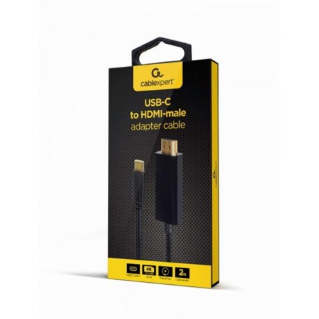 Кабель Cablexpert USB Type-C - HDMI (M/M), 2 м (A-CM-HDMIM-01)