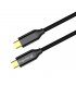 Кабель ColorWay USB Type-C + USB Type-C (M/M), 5.0 А, 1 м, Black (CW-CBPDCC062-BK)