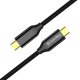 Кабель ColorWay USB Type-C + USB Type-C (M/M), 5.0 А, 1 м, Black (CW-CBPDCC062-BK) Кабель ColorWay USB Type-C + USB Type-C (M/M), 5.0 А, 1 м, Black (CW-CBPDCC062-BK)