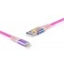 Кабель REAL-EL USB - Lightning (M/M), 1 м, Rainbow (EL123500051)