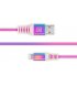 Кабель REAL-EL USB - Lightning (M/M), 1 м, Rainbow (EL123500051)