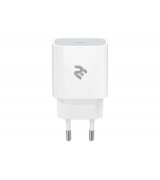 Сетевое зарядное устройство 2E White (2E-WC1USBC20W-W)