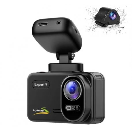 Видеорегистратор Aspiring Expert 9 Speedcam Wi-Fi GPS 2K 2 Cameras (EX123SS)