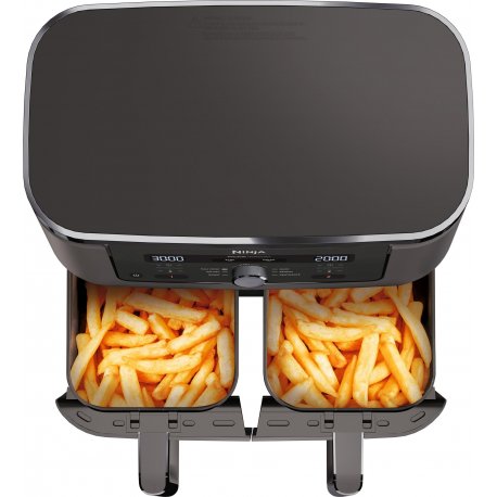 Мультипечь Ninja Dual Zone Air Fryer Max DZ400EU Black
