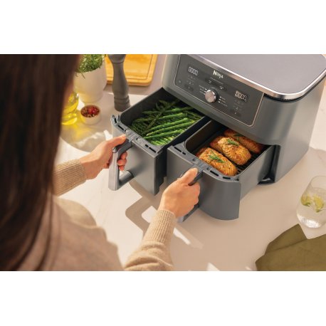 Мультипіч Ninja Dual Zone Air Fryer Max DZ400EU Black