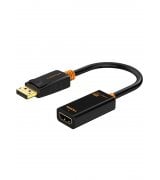 Перехідник Сabletime DisplayPort 0.2 м, Black (CP22B)