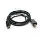 Кабель PowerPlant DisplayPort-HDMI, 1.8м, Black (KD00AS1237)
