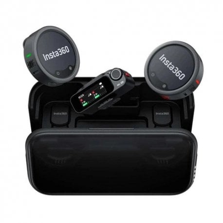 Микрофонная радиосистема Insta360 Mic Pro (2TX+1RX) Black
