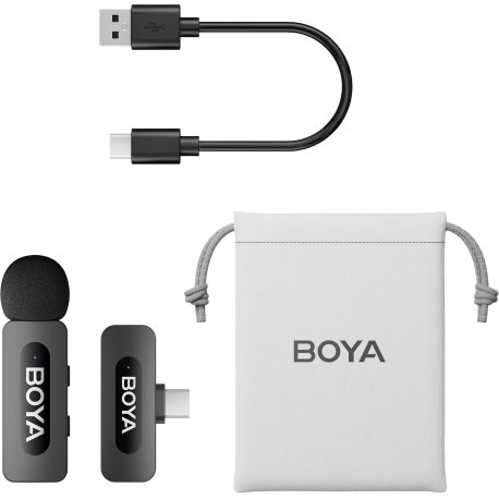 Мікрофон Boya Type-C Black (BY-V10)