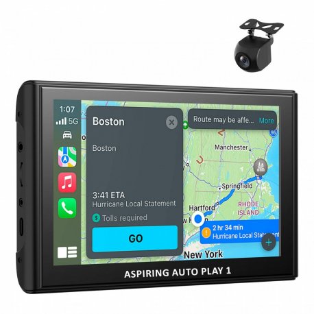 Автомонітор Aspiring Auto Play 1 Magnet CarPlay Android Auto (LX-BT701)