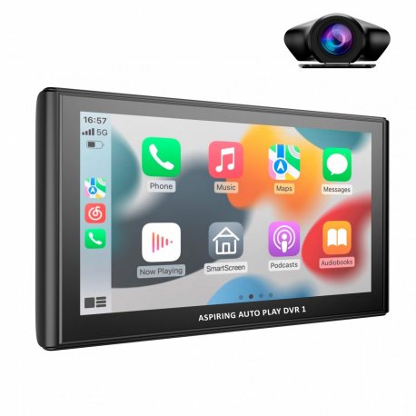 Автомонитор Aspiring Auto Play DVR 1 Magnet CarPlay Android Auto (DVR-S801)
