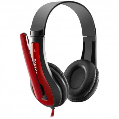 Ігрова гарнітура Canyon CNS-CHSC1BR Black/Red