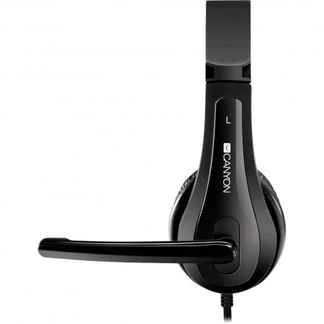 Ігрова гарнітура Canyon CNS-CHSC1B Black