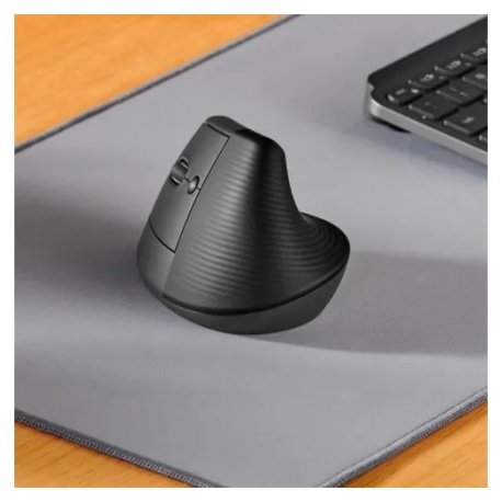 Беспроводная мышь Logitech Lift Left Vertical Ergonomic Graphite (L910-006495)