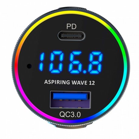 FM-трансмиттер Aspiring Wave 12 48W (TC-WA12)