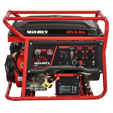 Генератор бензиновый Vitals JBS 6.0ba (155218)