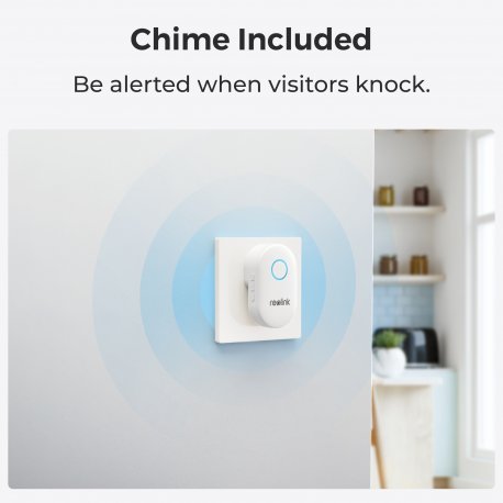Відеодзвінок Reolink D340P (Video Doorbell PoE)