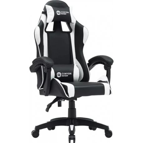 Игровое кресло Canyon Core SGCH2 Black/White (CNE-SGCH2W)