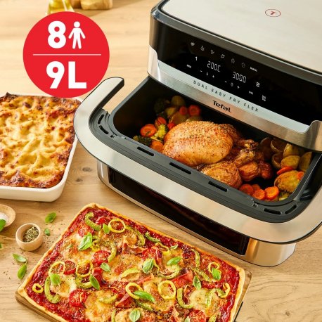Мультипечь Tefal Dual Easy Fry Flex (EY922DE0)