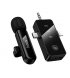 Мікрофон-петличка Hoco L20 Fair wireless microphone Type-C/Lightning/3.5mm Black