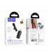 Мікрофон-петличка Hoco L20 Fair wireless microphone Type-C/Lightning/3.5mm Black