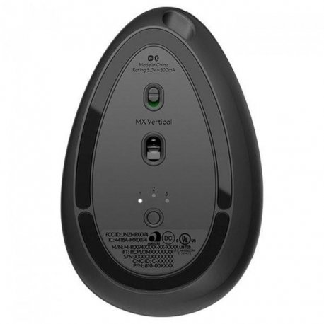 Бездротова миша ігрова Logitech MX Vertical Black (910-005448)