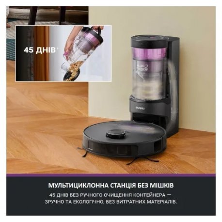 Робот-пылесос Eureka E20Plus Black
