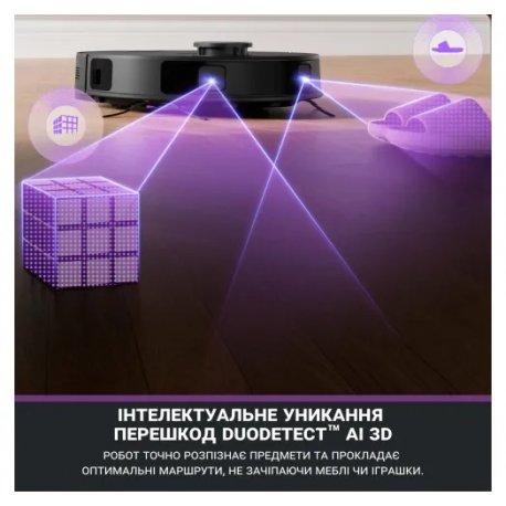 Робот-пылесос Eureka E20Plus Black