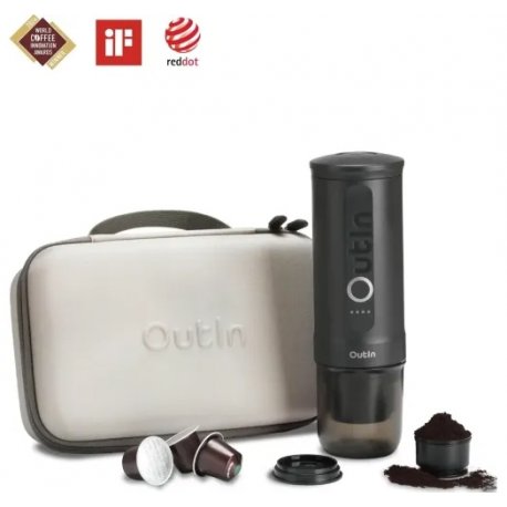 Кофеварка Outin Space Grey OTEM-01-SG-BAG