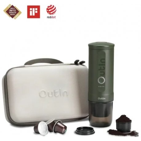 Кофеварка Outin Forest Green OTEM-01-FG-BAG